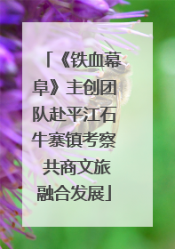 《铁血幕阜》主创团队赴平江石牛寨镇考察 共商文旅融合发展