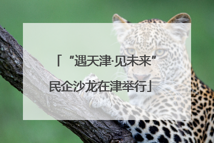 “遇天津·见未来”民企沙龙在津举行