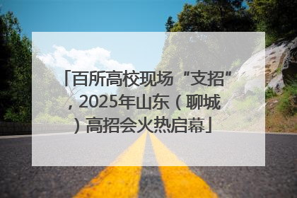 百所高校现场“支招”，2025年山东（聊城）高招会火热启幕
