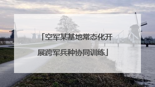 空军某基地常态化开展跨军兵种协同训练