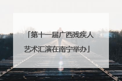 第十一届广西残疾人艺术汇演在南宁举办