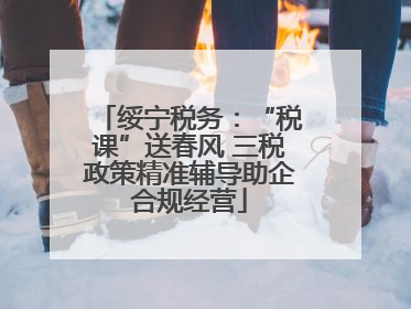 绥宁税务：“税课”送春风 三税政策精准辅导助企合规经营