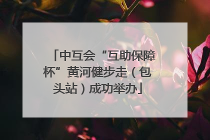 中互会“互助保障杯”黄河健步走（包头站）成功举办