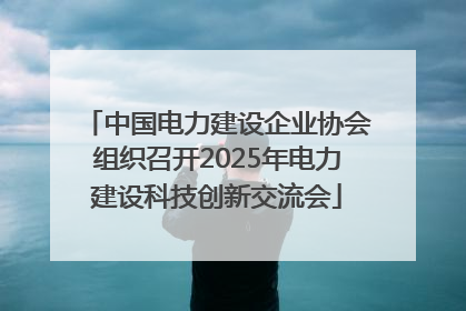 中国电力建设企业协会组织召开2025年电力建设科技创新交流会
