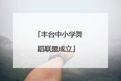 丰台中小学舞蹈联盟成立