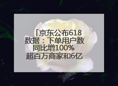 京东公布618数据：下单用户数同比增100% 超百万商家和6亿消费者受益AI