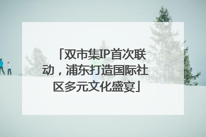 双市集IP首次联动，浦东打造国际社区多元文化盛宴