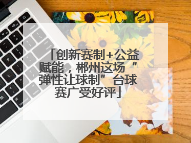 创新赛制+公益赋能，郴州这场“弹性让球制”台球赛广受好评