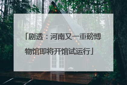剧透：河南又一重磅博物馆即将开馆试运行