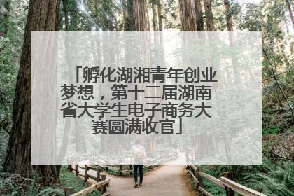 孵化湖湘青年创业梦想，第十二届湖南省大学生电子商务大赛圆满收官