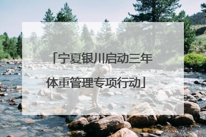 宁夏银川启动三年体重管理专项行动