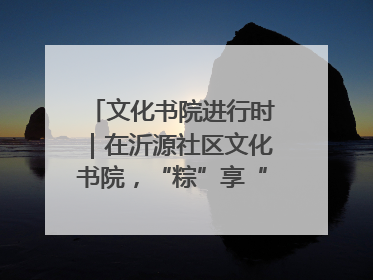 文化书院进行时｜在沂源社区文化书院，“粽”享“端午”美好时光