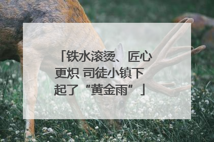 铁水滚烫、匠心更炽 司徒小镇下起了“黄金雨”
