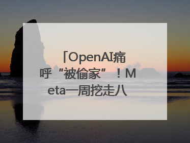 OpenAI痛呼“被偷家”！Meta一周挖走八员大将，千万美元薪酬战开打